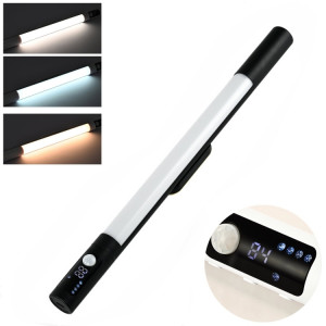Veilleuse LED rechargeable sous armoire avec détecteur de mouvement et affichage numérique 2000 mAH (noir) SH202B967-20