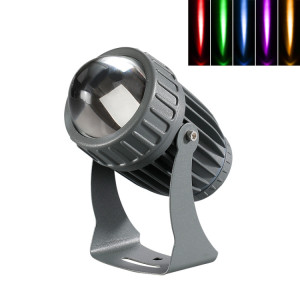Projecteur LED 10 W à un faisceau, éclairage d'extérieur étanche, lampe murale à distance, lampe de paysage, couleur : choisissez 1 des 5 couleurs SH120242-20