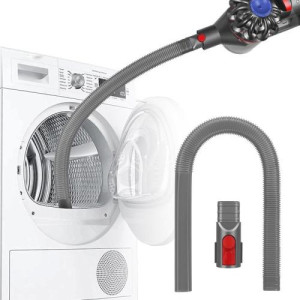 Pour Dyson V7 / V8 / V10 / V11 / V15 / G5 Kit de nettoyage de conduit d'évacuation d'aspirateur sans fil avec fixation de tuyau Gris SH6703946-20