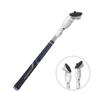 Pour Meta Quest 3S / 3 Controller Golf Club avec échelle et longueur réglable (blanc) SH801A330-20