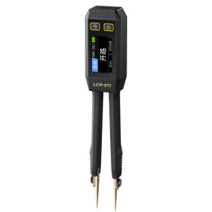 Pince à épiler numérique FNIRSI Testeur de composants de condensateur de résistance Multimètre (LCR-ST1) SF601A836-20