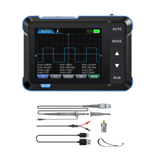 Générateur de signaux d'oscilloscope numérique portable FNIRSI 2 en 1, ensemble : mise à niveau SF2002430-20