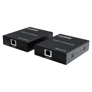 Câble d'extension réseau HDMI 150 m IP un à plusieurs écrans d'ordinateur, émetteur + récepteur, prise américaine SH2360343-20