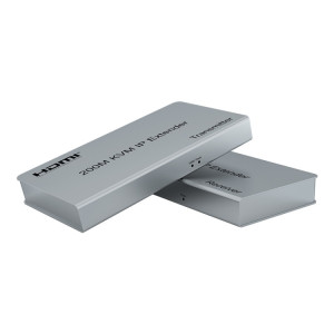 KVM 200m HDMI IP Extender RJ45 Câble réseau Extender vidéo, émetteur + récepteur, prise américaine SH2375232-20