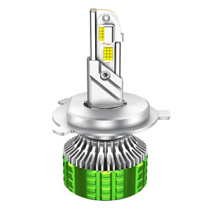 Phare de voiture étanche à LED 100 W à double tube en cuivre en alliage d'aluminium, ampoule : H4 SH6005122-20