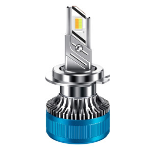 Phare à LED tricolore 50 W en alliage d'aluminium à double tube de cuivre, ampoule : H7 SH6506184-20