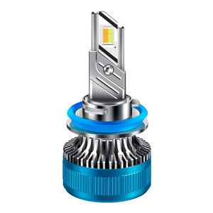Phare à LED tricolore 50 W en alliage d'aluminium à double tube de cuivre, ampoule : H11 SH6507860-20