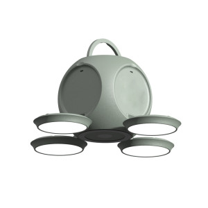 Lampe de poche portable pliable HX123 pour camping, lumière d'ambiance sans fil pour l'extérieur (vert) SH301C320-20