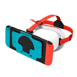Lunettes de réalité virtuelle DEVASO compatibles avec Switch / Switch OLED Gaming Console (blanc bleu) SD001B1861-20