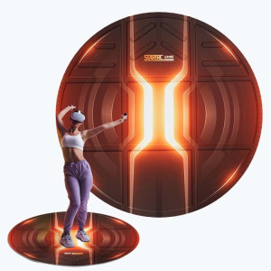 Tapis de sol de simulation de jeu de sport pour lunettes VR STARTRC GAMES (orange) SS001B1902-20