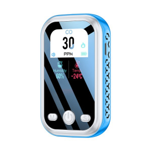 Détecteur de monoxyde de carbone portable, alarme de détection extérieure à domicile (bleu) SH801B428-20