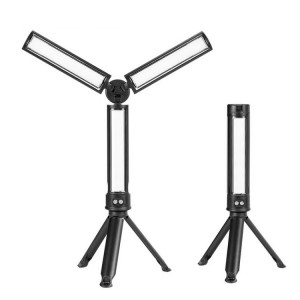Lampe de travail pliable à LED E-SMARTER D37 avec support, lampe de travail portable rechargeable par USB pour réparation automobile SE89011078-20