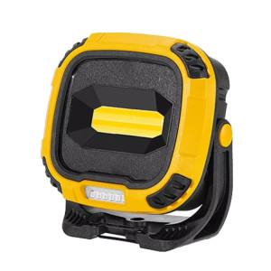 Projecteur de travail portable rechargeable E-SMARTER W895-1 COB, batterie non incluse (jaune) SE401B640-20