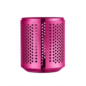 Pour les pièces de rechange de couvercle de filtre extérieur de conception ouverte de sèche-cheveux Dyson HD01 / HD03 / HD08 / HD15 (rose rouge) SH001C1512-20