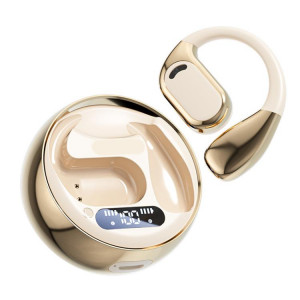 Écouteurs Bluetooth à affichage numérique sur l'oreille avec traduction intelligente AI M76 (couleur de peau) SH201B1440-20