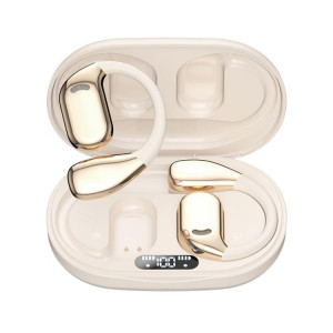 M75 On-Ear AI Traduction intelligente Enregistrement de conférence sans fil Affichage numérique Écouteur Bluetooth (couleur de peau) SH401B853-20