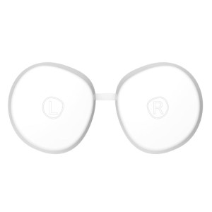 Pour Meta Quest 3S / Quest 2 VR Lens TPU Protective Cover (Blanc) SH001B1931-20