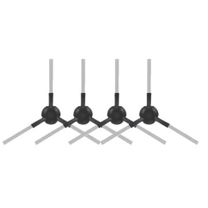 Lot de 4 brosses latérales pour aspirateur robot Xiaomi X20 Max Pièces et accessoires SH78021990-20