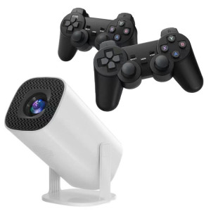Projecteur de jeu P30 Système Android 11 avec contrôleur de jeu sans fil 720P Home Cinéma () SH401A209-20