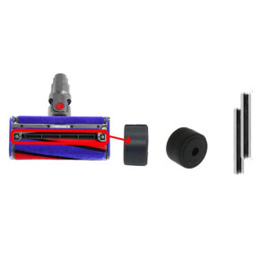 Grande roue pour aspirateur Dyson V6 V7 V8 V10 tête motorisée de remplacement SH2902534-20