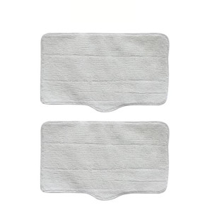Lot de 2 tampons de nettoyage pour balai à vapeur XiaoMi Deerma ZQ610 ZQ600 ZQ100 (blanc) SH401A1451-20