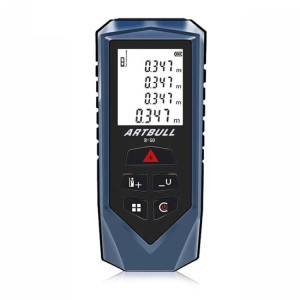 Règle électronique de télémètre laser infrarouge portatif ARTBULL (50 m) SA701A1818-20