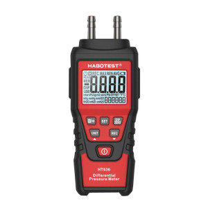 Manomètre différentiel de haute précision HABOTEST HT636, testeur de micropression numérique SH8406876-20