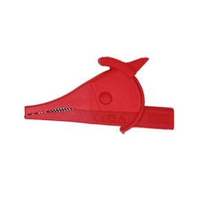 Pince crocodile pour multimètre, prise banane 4 mm, pince isolée pour condensateur, stylo de test (rouge) SH701A1999-20