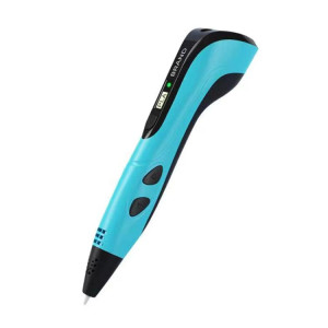 Stylo d'impression 3D pour enfants, éducation, dessin, bricolage, gribouillage, dessin stéréoscopique, stylo 3D (bleu) SH101A1635-20