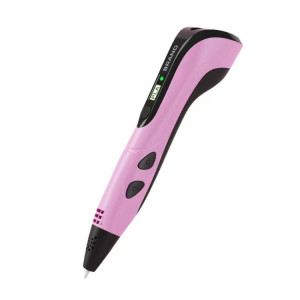 Stylo d'impression 3D pour enfants, éducation, dessin, bricolage, gribouillage, dessin stéréoscopique, stylo 3D (rose) SH101B1744-20