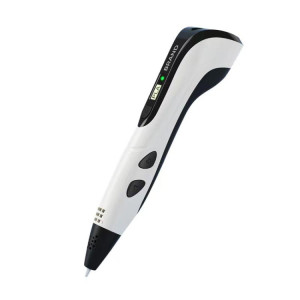 Stylo d'impression 3D pour enfants, éducation, dessin, bricolage, gribouillage, dessin stéréoscopique, stylo 3D (blanc) SH101C655-20