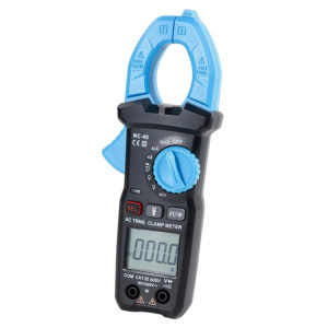 Multimètre numérique intelligent à pince de haute précision FNIRSI MC40 (bleu) SF601A473-20