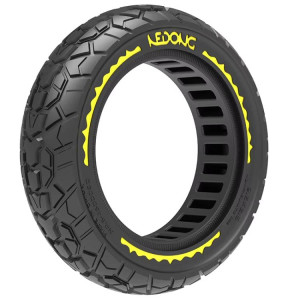 Pneus pleins pour scooter électrique tout-terrain 9,5 pouces (9,5 x 2,50), couleur jaune SH3704856-20
