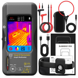 BSIDE SH7 Standard + Objectif macro + Bobine flexible Imageur thermique Multimètre Écran tactile portable Thermomètre haute précision SB82041646-20