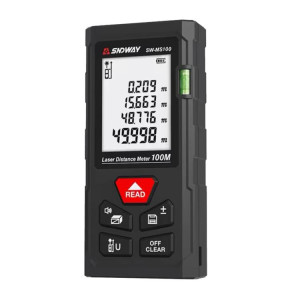 Télémètre laser SNDWAY SW-MS100 100 m, règle laser de haute précision SS3703206-20