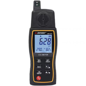 Détecteur de dioxyde de carbone portable SNDWAY SW-723, alarme de concentration de CO2 dans l'air intérieur des ménages SS13011276-20
