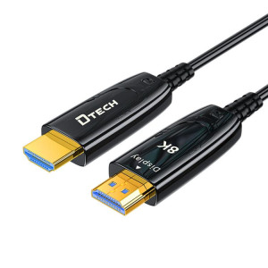 Câble fibre optique HDMI 2.1 8K 60 Hz DTECH DT-HF8005 Dolby Atmos, EARC pour PS5, Xbox, Home Cinéma, moniteur de jeu 2 m SD62011267-20