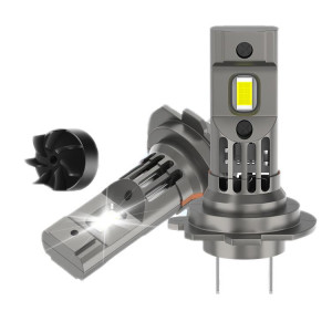 Lot de 2 mini phares LED intégrés à prise directe pour voitures (H7) SH501A579-20