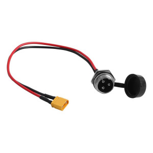 Connecteur d'alimentation pour scooter électrique INOKIM OXO OX, connecteur d'aviation à 3 broches GX16, prise de charge, X1671 SH90011805-20