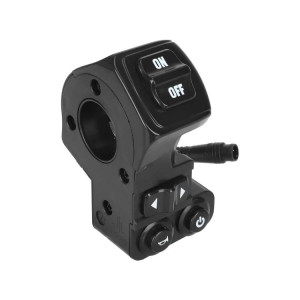 Interrupteur de guidon de scooter KuKirin G2 Pro/G2 Max, 4 en 1, 6 cœurs, étanche, avec clignotant, klaxon, phare et bouton d'alimentation SH03191925-20