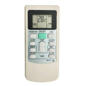 Pièces de rechange pour télécommande de climatiseur Hitachi PC-LH6 (modèles de refroidissement et de chauffage) SH701A587-20