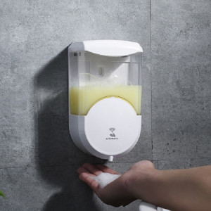 Distributeur de savon automatique intelligent 600ml Hotel Home (blanc) SH701A1528-20