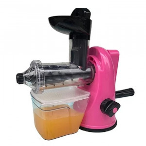 Presse-agrumes manuel multifonction à la maison Apple Orange Wheatgrass Portable DIY Juicer (Pink) SH402E1175-20