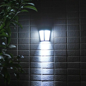 IP65 extérieur étanche à économie d'énergie LED lampe murale à énergie solaire lumière de sécurité (lumière blanche) SH101A1124-20