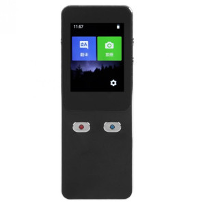 T9 + Portable WIFI traducteur vocal intelligent voyage d'affaires intelligent en temps réel AI traducteur traduction Machine 27 langues traducteur (noir) SH404B926-20