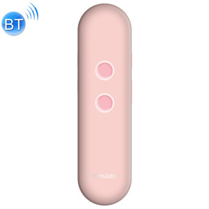 T4 Portable AI Smart Voice Translator Business Travel Machine de traduction en temps réel Support 42 langues (rose) SH608F1514-20