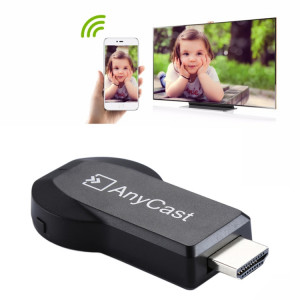 AnyCast M2 Plus Récepteur de dongle d'affichage WiFi sans fil Airplay Miracast DLNA 1080P HDMI TV Stick pour iPhone, Samsung et autres smartphones Android (Noir) SH026B96-20