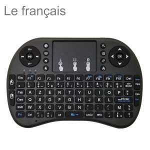 Langue de support: Français Clavier sans fil i8 Air Mouse avec pavé tactile pour Android TV Box & Smart TV & PC Tablet & Xbox360 & PS3 & HTPC / IPTV SH00641990-20