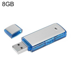 SK858 Enregistreur vocal de réunion portable rechargeable sur disque U 8 Go (bleu) SH114L840-20