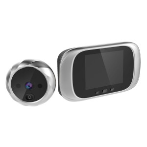 Sonnette de caméra électronique intelligente DD1 avec écran LCD de 2,8 pouces, prise en charge de la vision nocturne infrarouge SH043S1579-20
